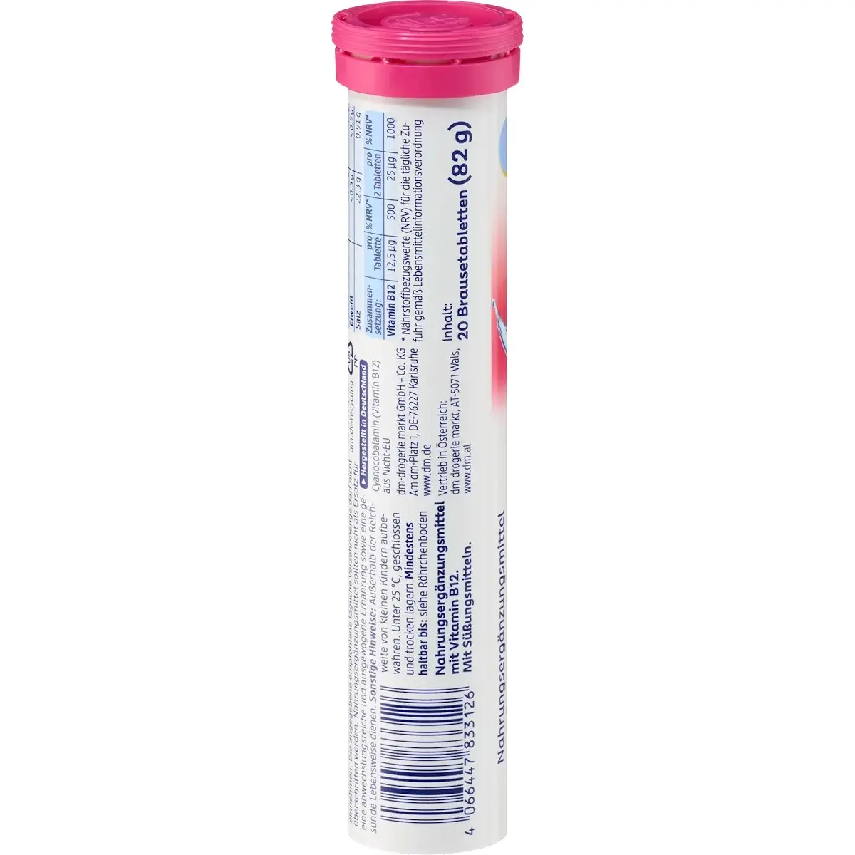 VITAMIN B12 MIVOLIS dm 12.5UG 20 COMPRIMES